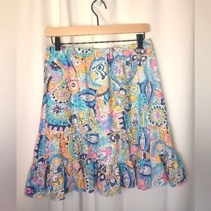 Escape By Habitat Clothes Flounce Skirt Medium Short Artsy Ruffle Beach Resort